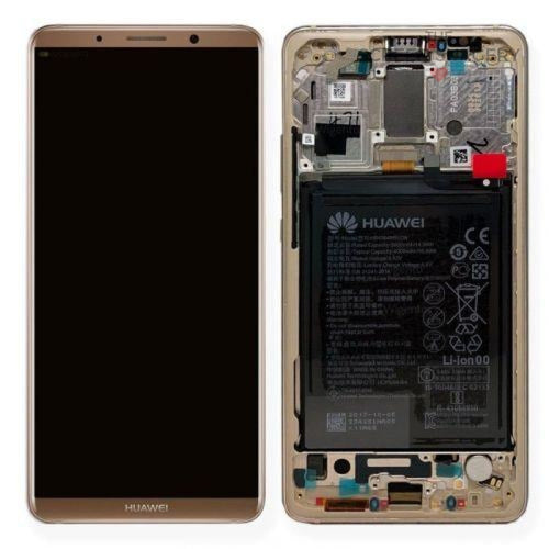 LCD Touchscreen with Battery - Brown, Huawei Mate 10 Pro